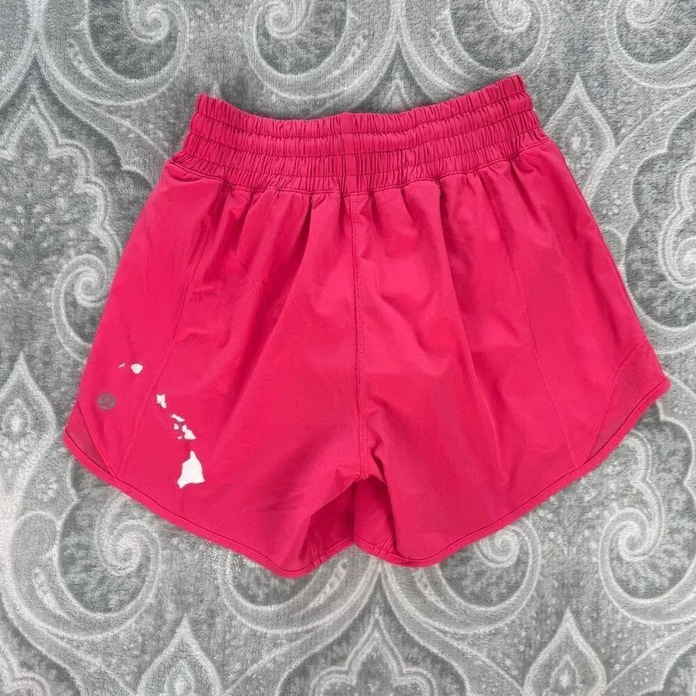 Womens Lululemon Hotty Hot Hawaii Exclusive High-Rise Lined Short